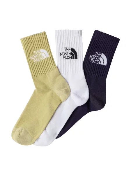 THE NORTH FACE Șosete albastru marin / galben citron / negru alb