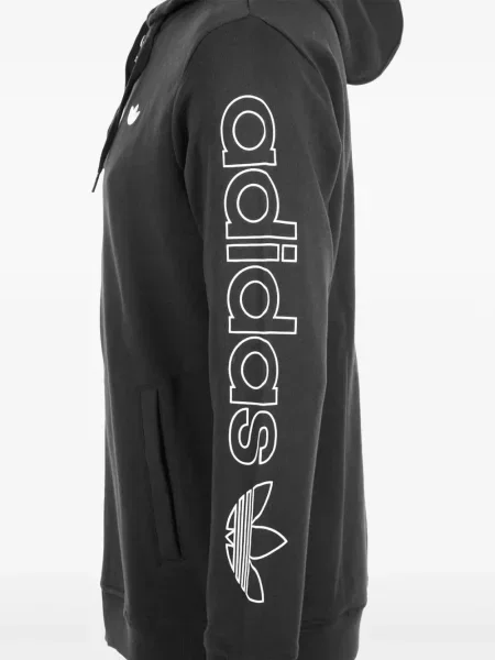 Szorty Adidas do biegania z autografem zwężane czarne