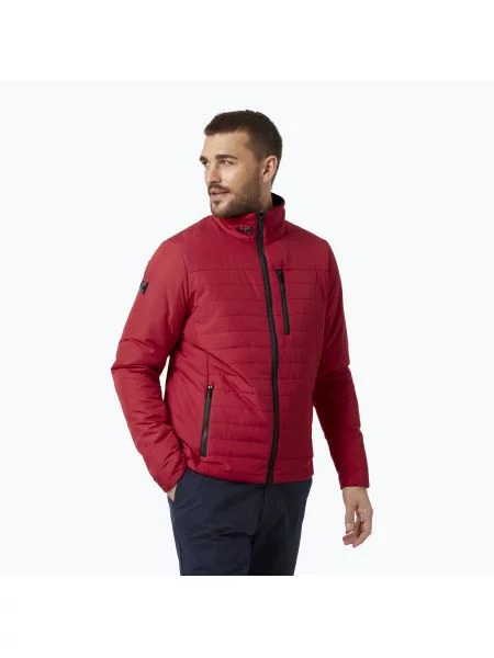 Kurtka żeglarska Helly Hansen Crew Insulator red czerwona