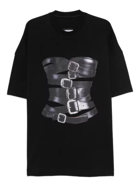 Rochie tip cămașă Hamza cu imagine de costum negru