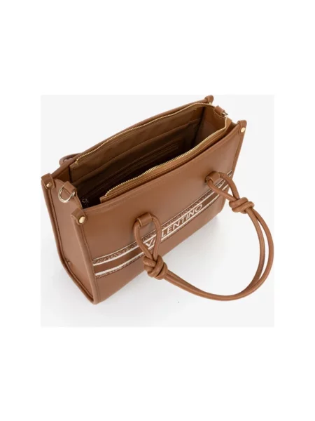 Torebka crossbody Valentino By Mario Valentino skórzana brązowa