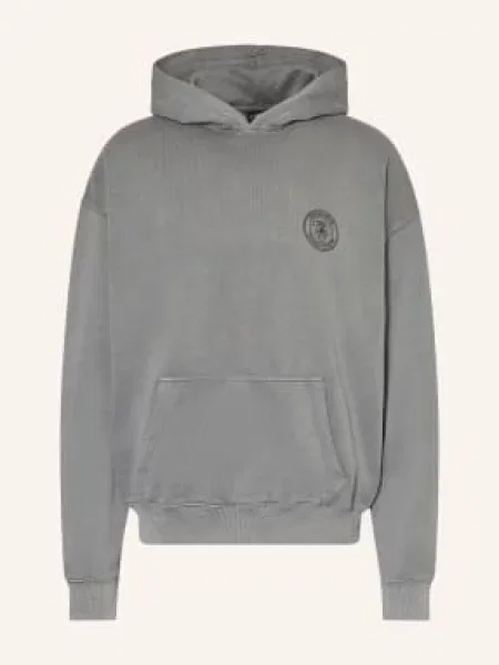 Pegador Bluza Z Kapturem Patron grau szara