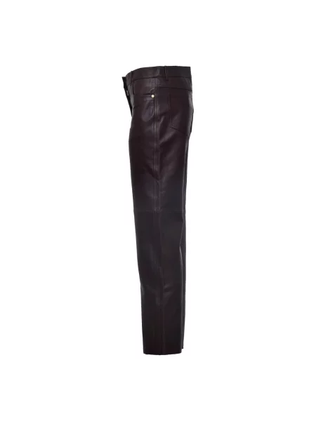 Spodnie Max Mara brązowe