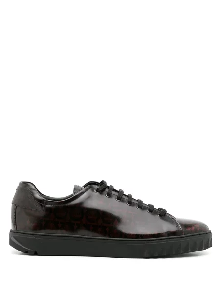 Sneakerși Ferragamo maro