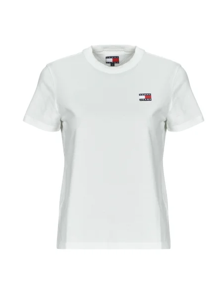 Denim ruha Tommy Jeans fehér