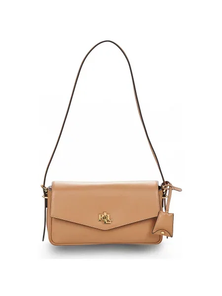 Crossbody torbica Lauren Ralph Lauren rjava