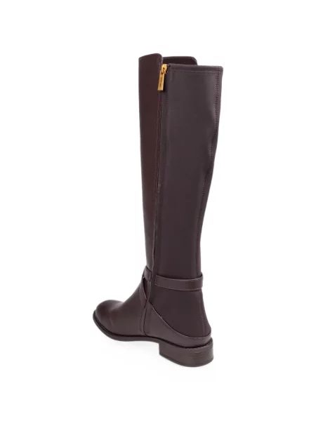 Botine Michael Kors cu cataramă cu bretele maro