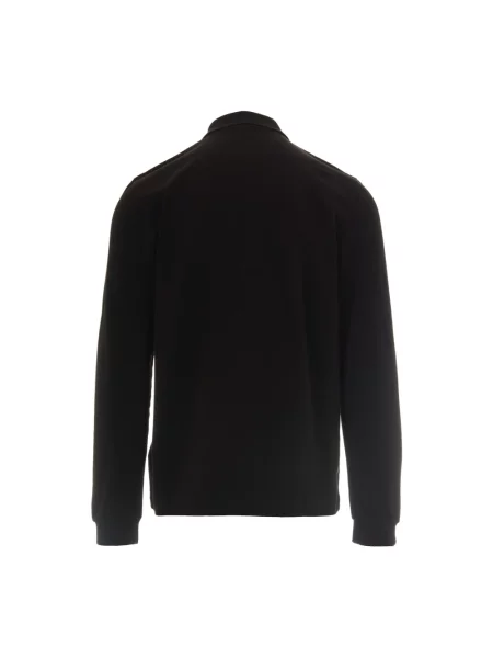 Lacoste longsleeve gładki czarny
