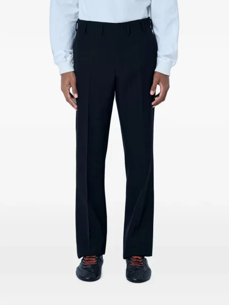 Pantaloni Prada de lână negru