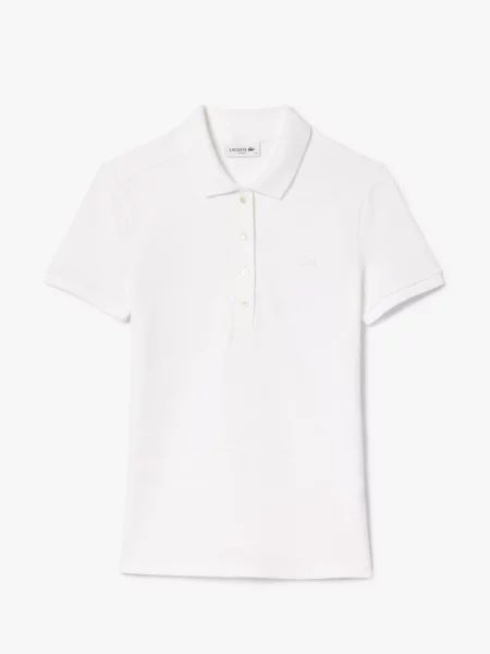 Поло Lacoste біле