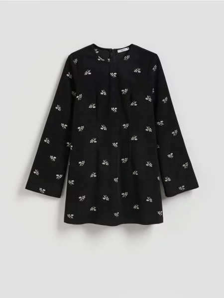 Reserved Sukienka mini czarny