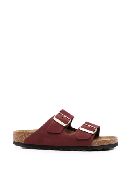 Sandale Birkenstock cu cataramă roșu