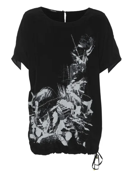 Bluză Elena Mirò cu imagine negru