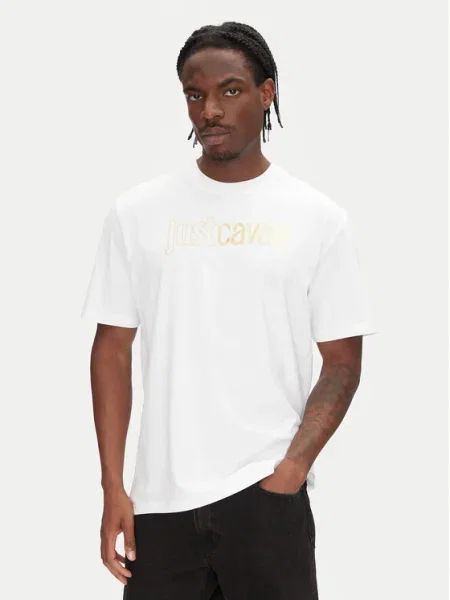 Just Cavalli Tricou alb