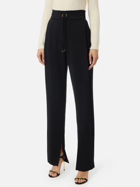 Брюки Elisabetta Franchi черные