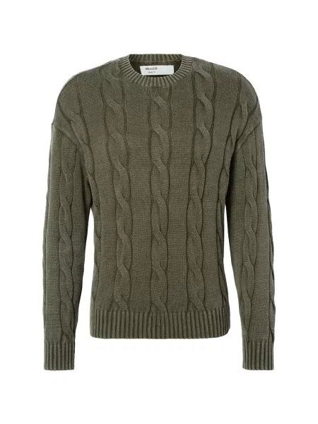 HOLLISTER Pulóver sötétzöld