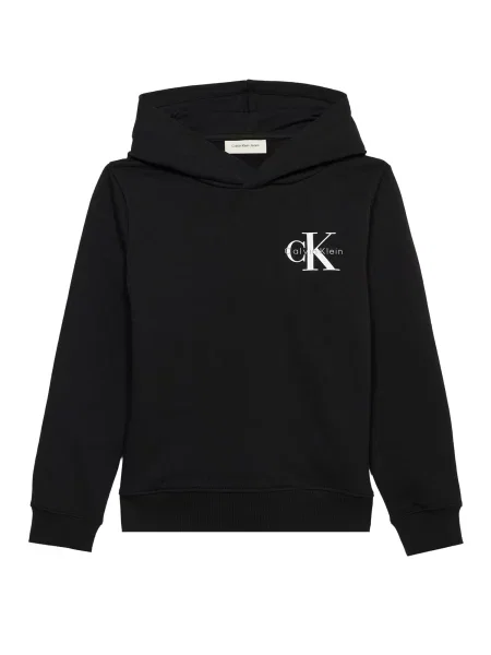 Calvin Klein Jeans Μπλούζα φούτερ Monologo' μαύρο