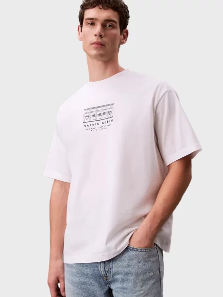 Футболка Calvin Klein Jeans біла