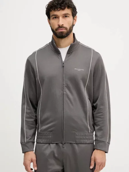 Суитчър Armani Exchange с апликация сиво