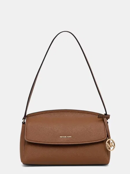 MICHAEL Michael Kors geantă pentru femei din piele Landry maro