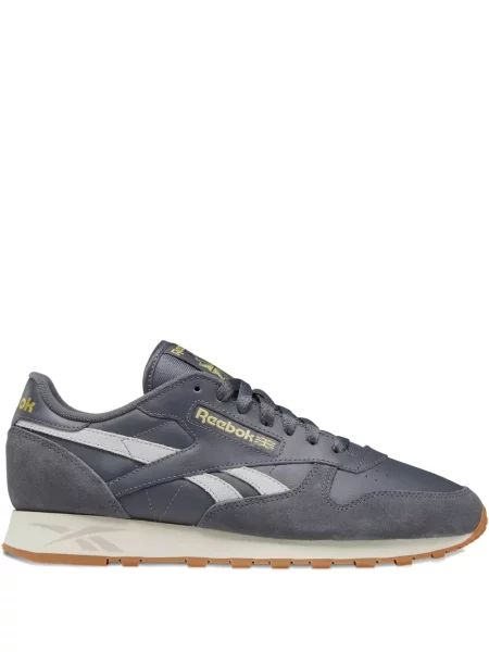 Sneakerși Reebok Classic Leather din piele clasici gri