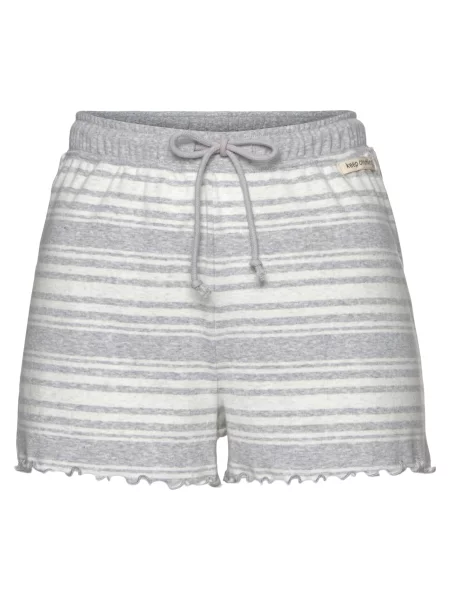 S.Oliver Pantaloni scurți crem gri