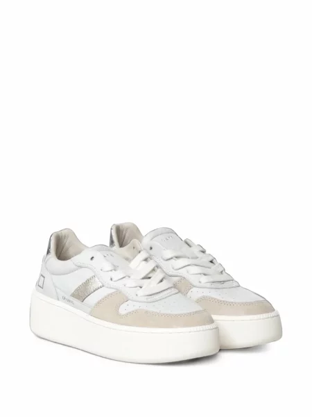 Sneakerși D.a.t.e. cu platformă alb
