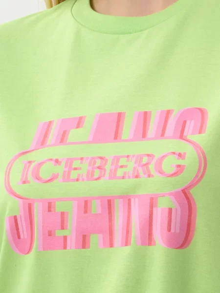 Футболка Iceberg зеленая