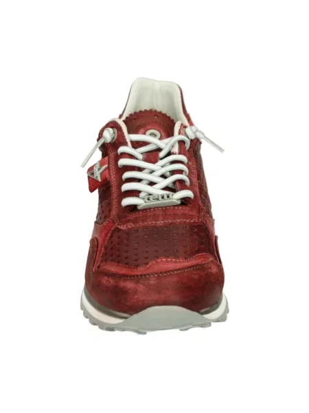 Sneakersy Cetti skórzane czerwone