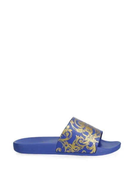 Papuci Versace Jeans Couture cu imagine albastru