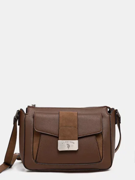 Torbica U.S. Polo Assn. Romantic rjava