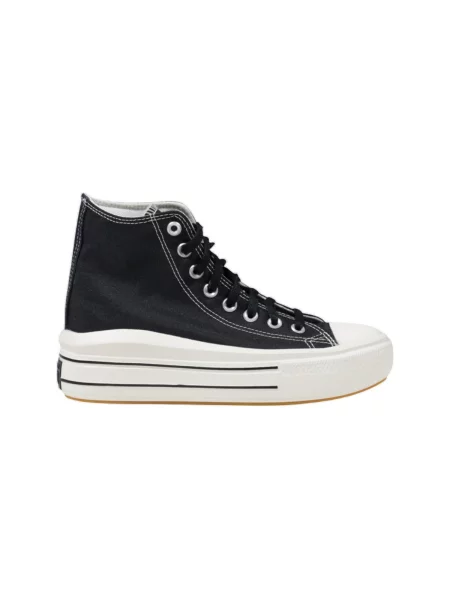 Členkové topánky Converse čierna
