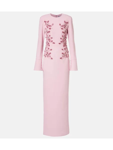 Rochie Rebecca Vallance cu model floral roz