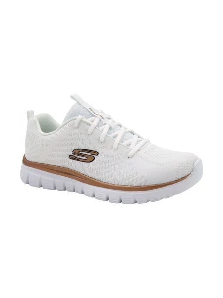 Félcipő Skechers fehér