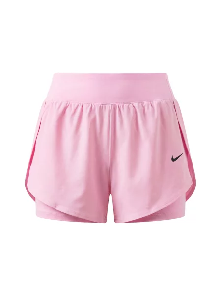 NIKE Pantaloni sport roz pal negru
