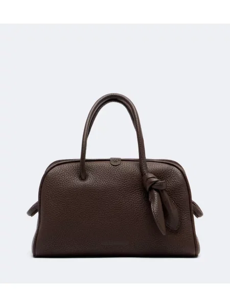 Geantă Jacquemus din piele maro