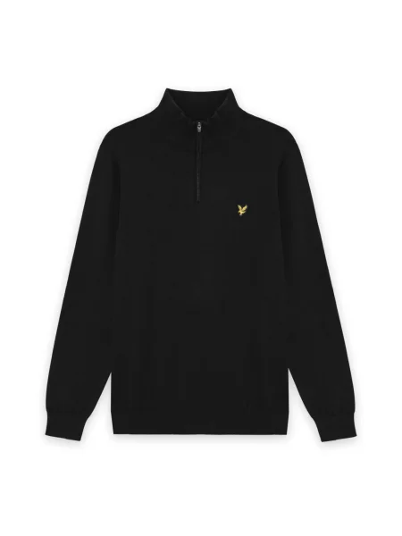 Kardigan Lyle & Scott wełniany czarny