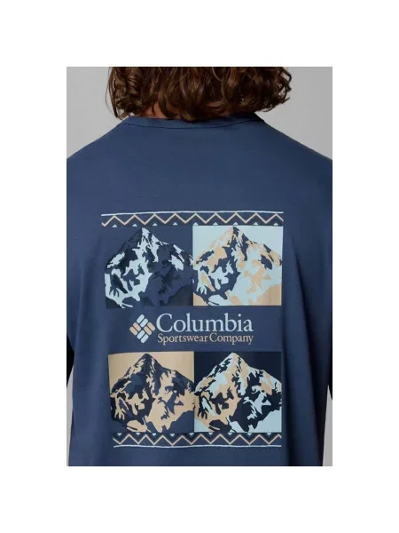 Izolat tricou Columbia albastru