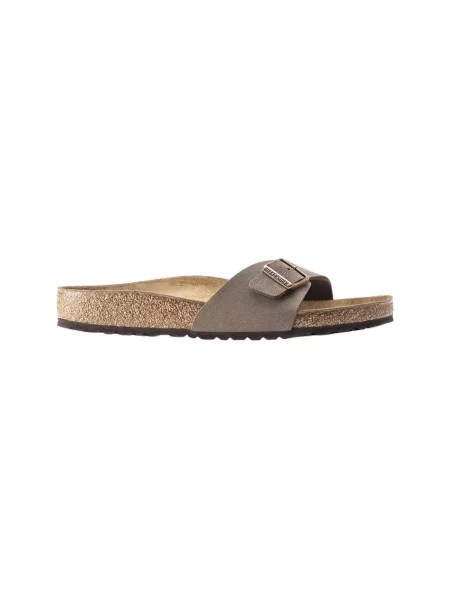 Pantofi Birkenstock din nubuc maro