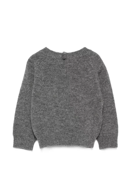 Sweter dziecięcy Il Gufo szary