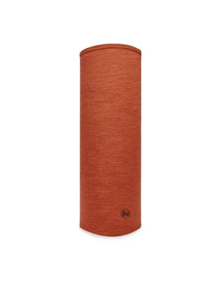 Multifunkčná šatka BUFF Lightweight Merino Wool solid cinnamon hnedá