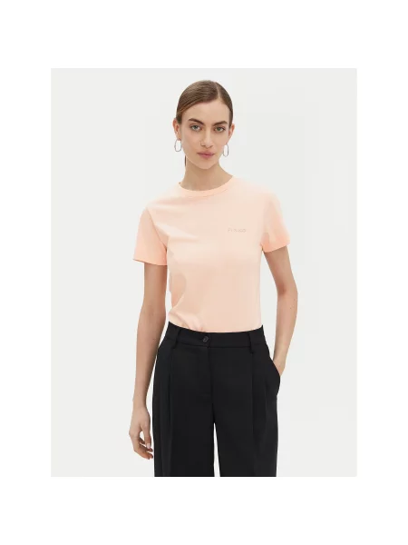 PINKO Marškinėliai Start Regular Fit rožinė