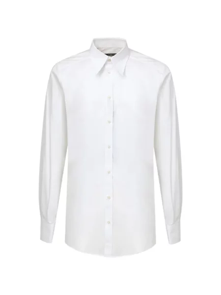 Cămașă Dolce & Gabbana din poplin alb