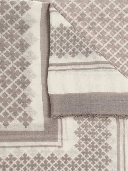 Fular By Malene Birger cu imprimeu geometric