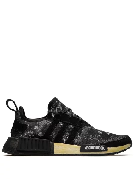 Sneakerși Adidas cu model paisley negru