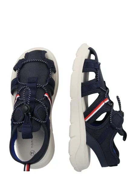 Tommy Hilfiger Sandále Tmavomodrá biela