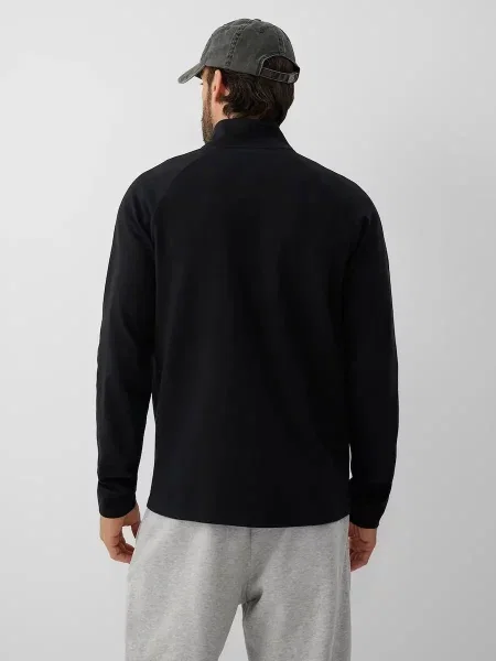 Bluza dresowa regular bez kaptura 4F czarna