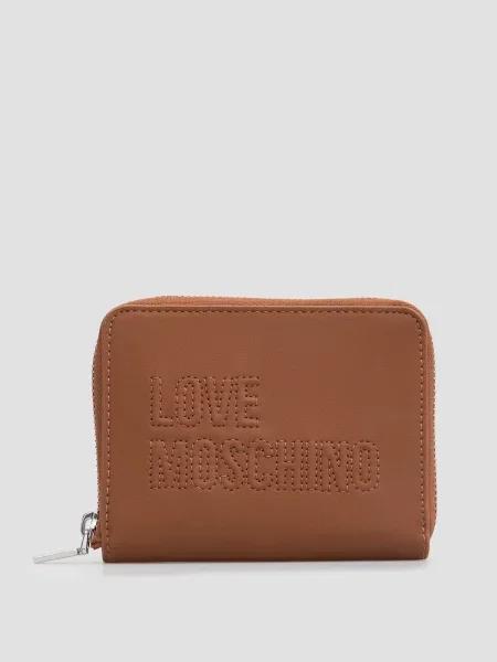 Кошелек Moschino коричневый