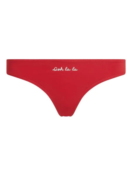 Chiloți tanga Karl Lagerfeld cu broderie
