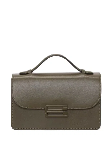 Geantă messenger Victoria Beckham verde